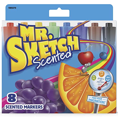 Book Cover Mr. SketchÂ® Scented Markers, Assorted Colors, Set of 8