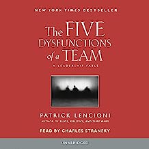 Book Cover The Five Dysfunctions of a Team: A Leadership Fable