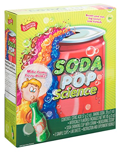 Book Cover Scientific Explorer Soda Pop Science