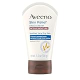 Aveeno Intense Relief Hand Cream, Very Dry Skin, Moisturizer, Paraben Free, Sensitive Skin, Non-Greasy, 97-ml