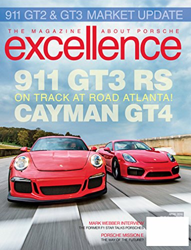 Book Cover Excellence : a Magazine About Porsche Cars