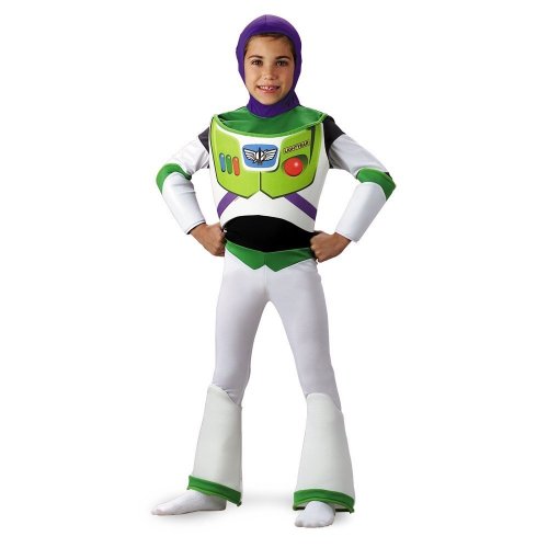 Book Cover Toy Story Buzz Lightyear Deluxe Costume - Size: 3T-4T