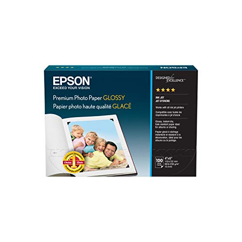 Book Cover Epson Premium Photo Paper Borderless 4 x 6