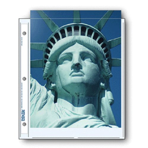 Book Cover Print File Archival Photo Pages Holds Two 8.5x11