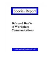 The Do's and Don'ts of Workplace Communications