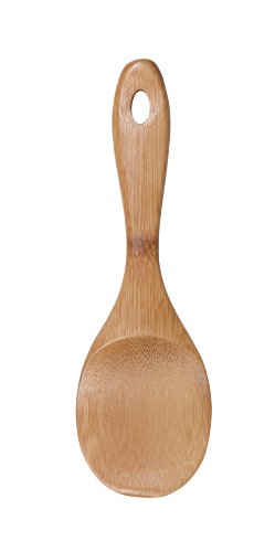 Book Cover Joyce Chen Burnished Bamboo Rice Paddle, 9-Inch