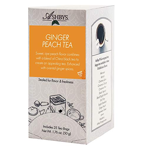 Ashbys Ginger Peach Tea, 25 Bags