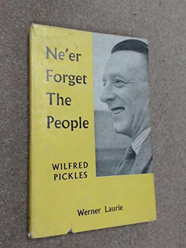 Ne'er forget the people