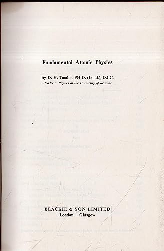 ATOMIC PHYSICS (Sixth Edition)