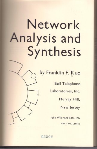 Network Analysis and Synthesis