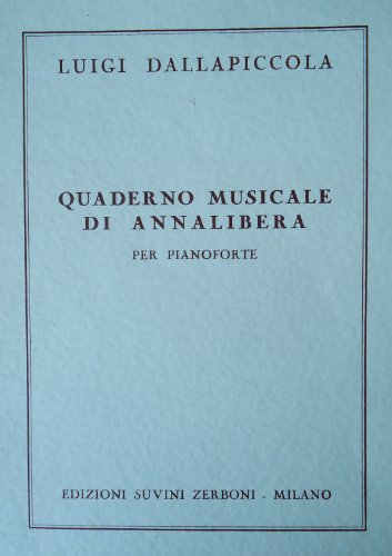 Quaderno musicale di Annalibera per pianoforte
