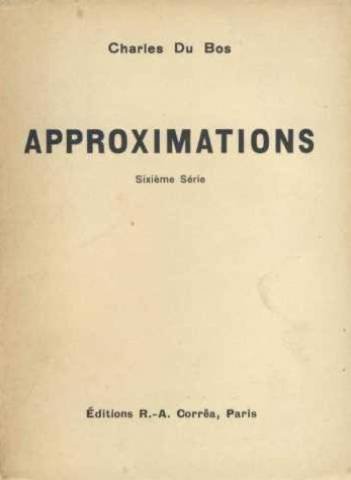 Approximations / sixieme serie
