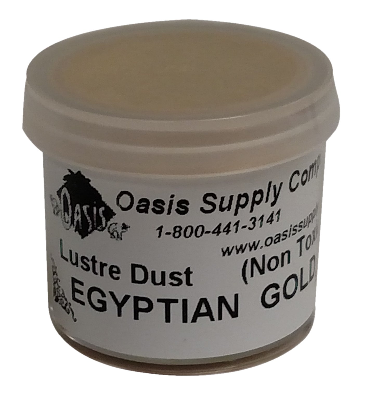 Book Cover Oasis supply Lustre Dust, Egyptian Gold (Super Gold), 2 Gram Egyptian Gold 2 Gram (Pack of 1)
