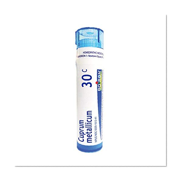 Boiron Cuprum Metallicum 30C, 80 Pellets, Homeopathic Medicine for Leg Cramps and Muscle Cramps