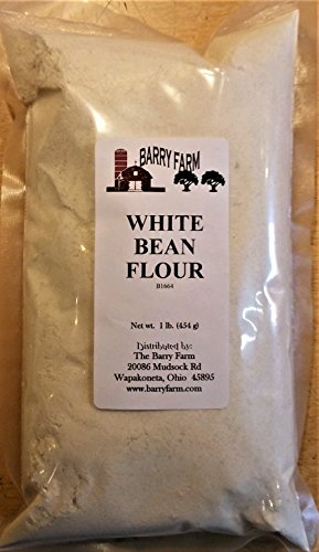 Book Cover White Bean Flour, 1 lb.