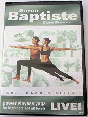 Baron Baptiste Core Power Live!: Power Vinyasa Yoga for Beginners and All Levels [DVD]