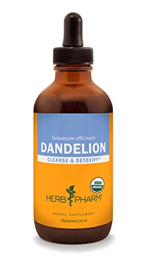 Herb Pharm Whole Flowering Plant Dandelion, 120ml