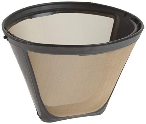 Book Cover Cuisinart GTF Gold Tone Coffee Filter, 10-12 Cup Cone, Burr Mill