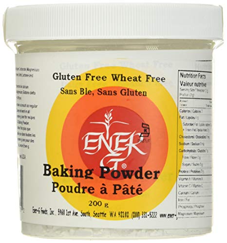 Book Cover Aluminum-Free Baking Powder Substitute by Ener-G | Gluten Free, Vegan, Nut Free, Non-GMO, Kosher | 7.05 oz Package