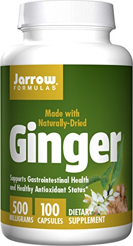Book Cover Jarrow Formulas Ginger, Supports Gastroinestinal Health, 500 mg, 100 Caps