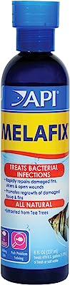 API MELAFIX Fish remedy For Bacterial Infection in Freshwater Aquarium 8-Ounce Bottle
