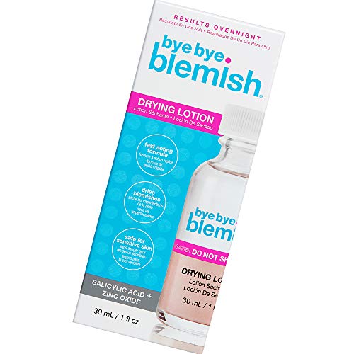 Book Cover Bye Bye Blemish Acne Drying Lotion, Reduce Pimples Overnight 1oz, 1-Pack