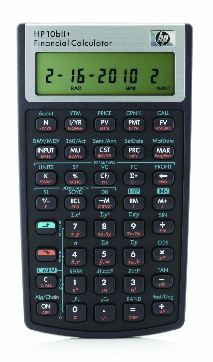 Book Cover HP 10bII+ Financial Calculator (NW239AA)