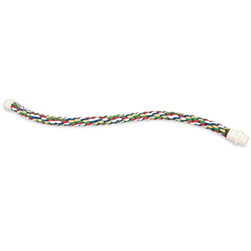 JW Pet Comfy Perch For Birds Flexible Multi-color Rope