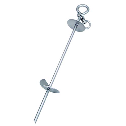Coastal Pet Titan Dog Tie Out Stakes for Loose Soil - Pet Tie Out Cable Stake - Durable Dog Tie Out Anchor - Dog Tie Stake for Pet Supplies - Quality Dog Supplies - 24"
