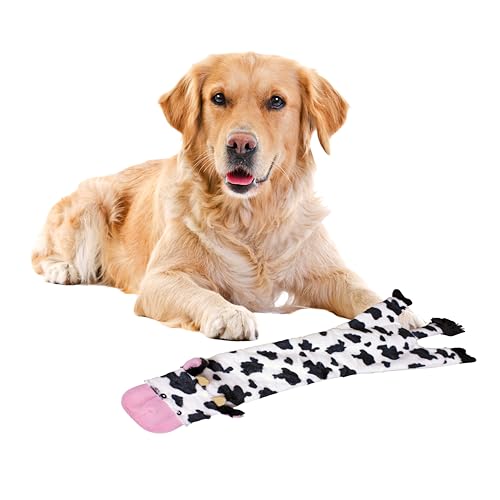 Ethical Pets Skinneeez Crinklers Cow Dog Toy, 23-Inch