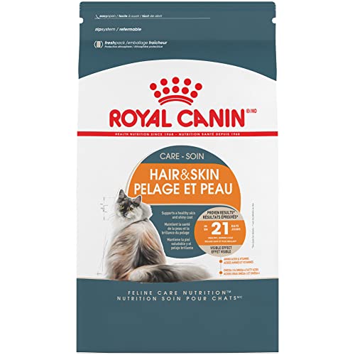 Royal Canin Hair & Skin Care Dry Cat Food, 3 lb bag