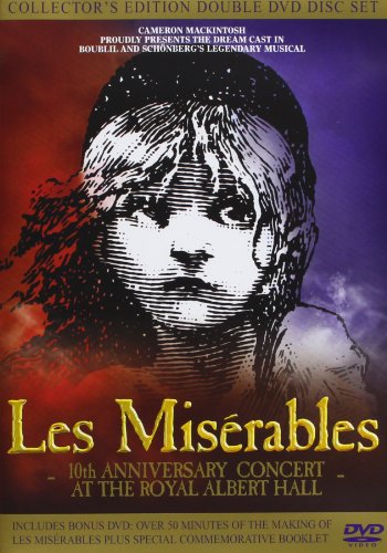 Book Cover Les Miserables 10th Anniversary Concert At The Royal Albert Hall (2 Disc Collector's Edition) [DVD] [Region 2] [UK Import]