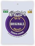C.F. Martin & Co. M170 80/20 Bronze Acoustic Guitar Strings - Extra Light
