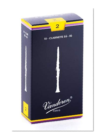 Vandoren CR102 10 Anches pour Clarinette Sib 2