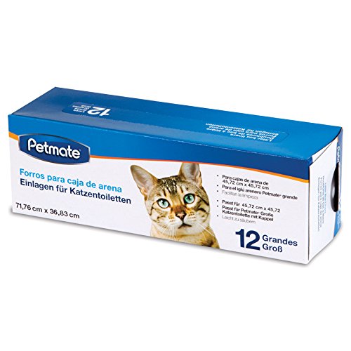 PETMATE DOME 28.25" X 14.5" 12 PC LINERS