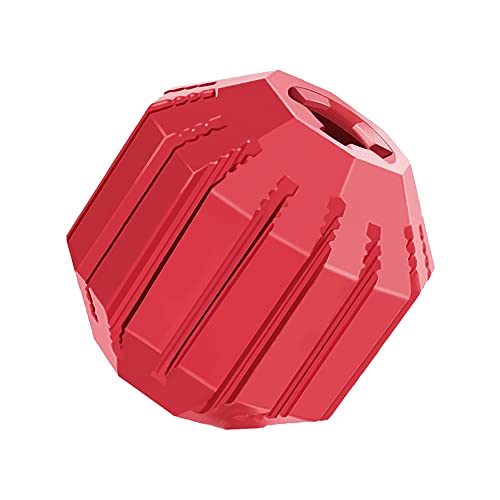KONG Stuff-A-Ball - Dog Toy for Aggressive Chewers Treats Dispense Dog Toy - Stuffable Dog Toy - Stuff Treats for Mental Enrichment - Dental Dog Toy for Healthy Teeth & Gums - Medium Dogs