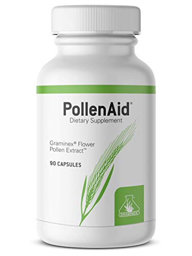 Graminex PollenAid Prostate Supplement: All Natural Prostate Support for Bladder Control & Urinary Tract Health, Rye Pollen Extract Made in USA to Help Relieve Pain & Boost Urinary Flow, 90 Capsules