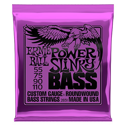 Ernie Ball Power Slinky Nickel Wound Bass Strings - 55-110 Gauge (P02831)