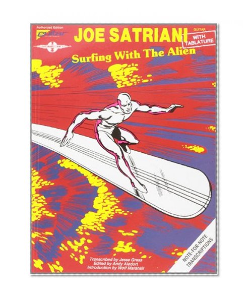 Hal Leonard Joe Satriani Surfing with The Alien Guitar Tab Songbook