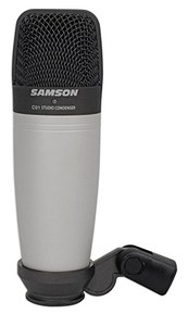 Samson C01 Large Diaphragm Hyper-Cardioid Condenser Microphone