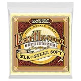 Ernie Ball Earthwood Silk & Steel Soft 80/20 Bronze Acoustic Guitar Strings - 11-52 Gauge