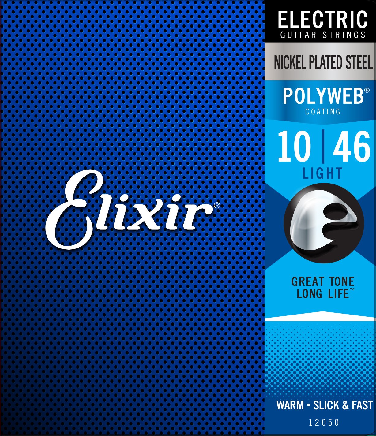 Book Cover Elixir Strings Electric Guitar Strings w POLYWEB Coating, Light (.010-.046) Light (.010-.046) 6 String Set