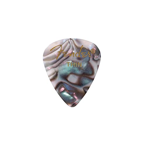 Fender 351 Shape Premium Picks (12 Pack) for electric guitar, acoustic guitar, mandolin, and bass