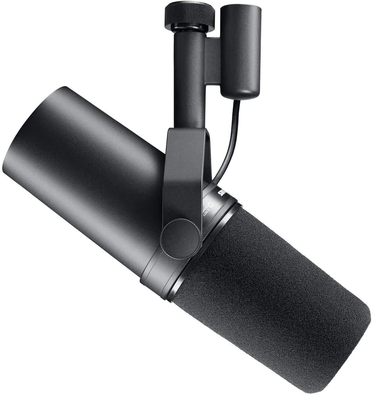 Book Cover Shure SM7B Vocal Dynamic Microphone for Broadcast, Podcast & Recording, XLR Studio Mic for Music & Speech, Wide-Range Frequency, Warm & Smooth Sound, Rugged Construction, Detachable Windscreen - Black