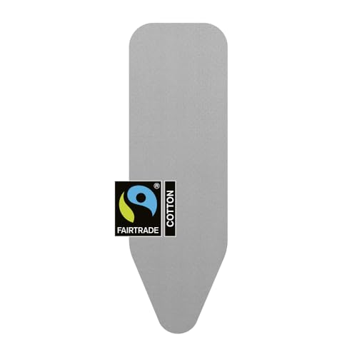Brabantia 317705 Ironing Board Cover (Top layer only)- 124 x 38 cm, Standard, Metallised Silver