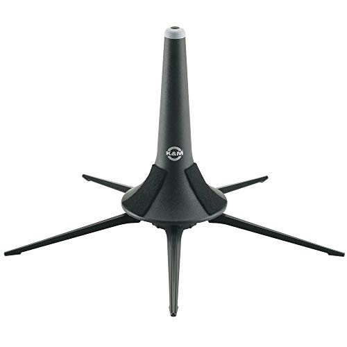 K & M 15213 Portable Trumpet Stand Holder Metal 5 Leg Foldable (15213.077.55)