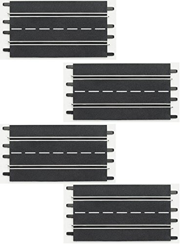 Carrera 20509 Standard Straights Track Extension Pack for Digital 124/132, Evolution Slot Car Race Set (4 pcs)