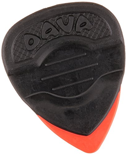 Book Cover Dava 1303 Delrin Grip Tips Guitar Pick (6-Pack)