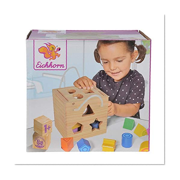 Smoby Eichhorn - 100002092 - Jeu Bois - Jeu Cubes en Bois