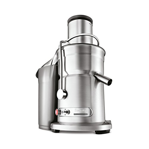 Book Cover Breville 800JEXL Juice Fountain Elite Centrifugal Juicer, Brushed Stainless Steel